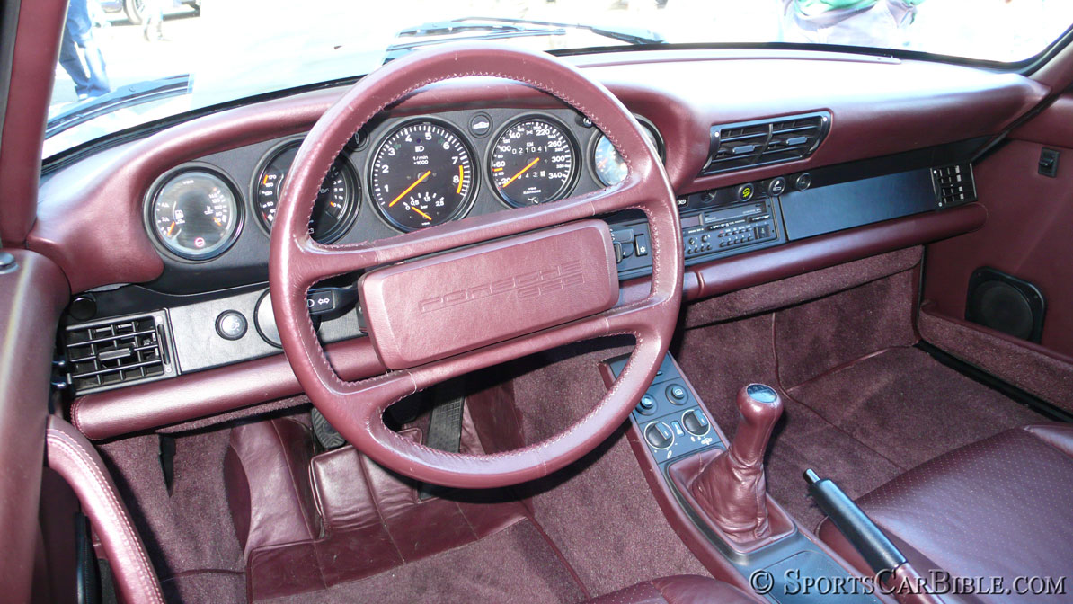 Porsche 959 Interior Dashboard